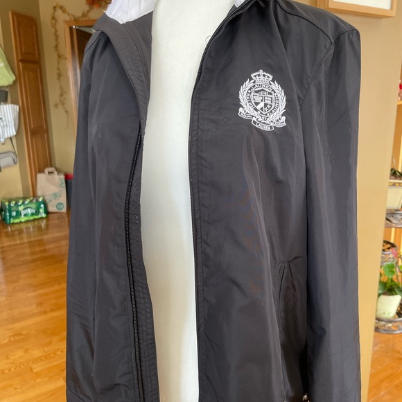 Black Ralph Lauren wind blocker jacket S Small - Picture 3 of 4